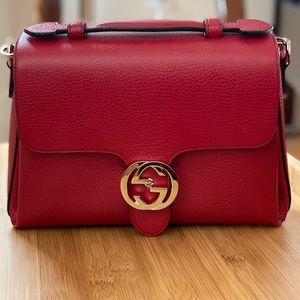 Gucci Interlocking GG Satchel